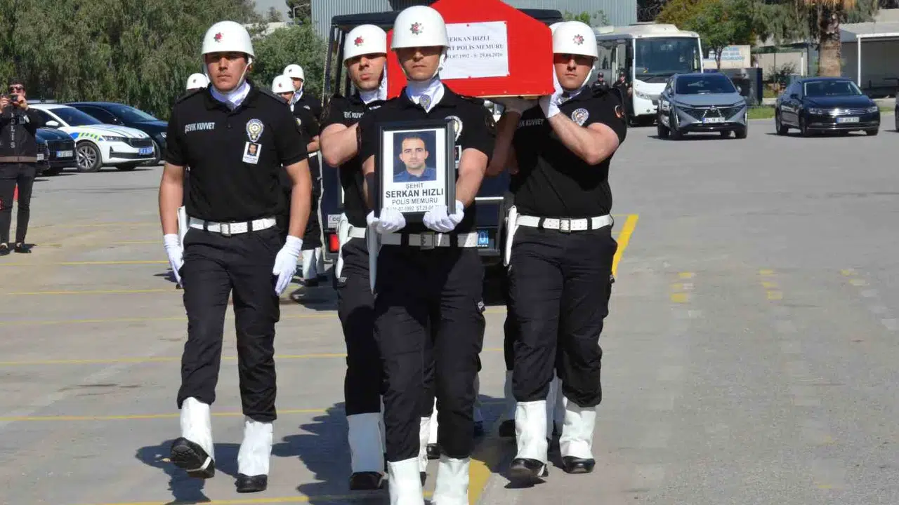 Görevi başında hayatını kaybeden kahraman polis: İzmir’den Manisa’ya hüzünlü veda