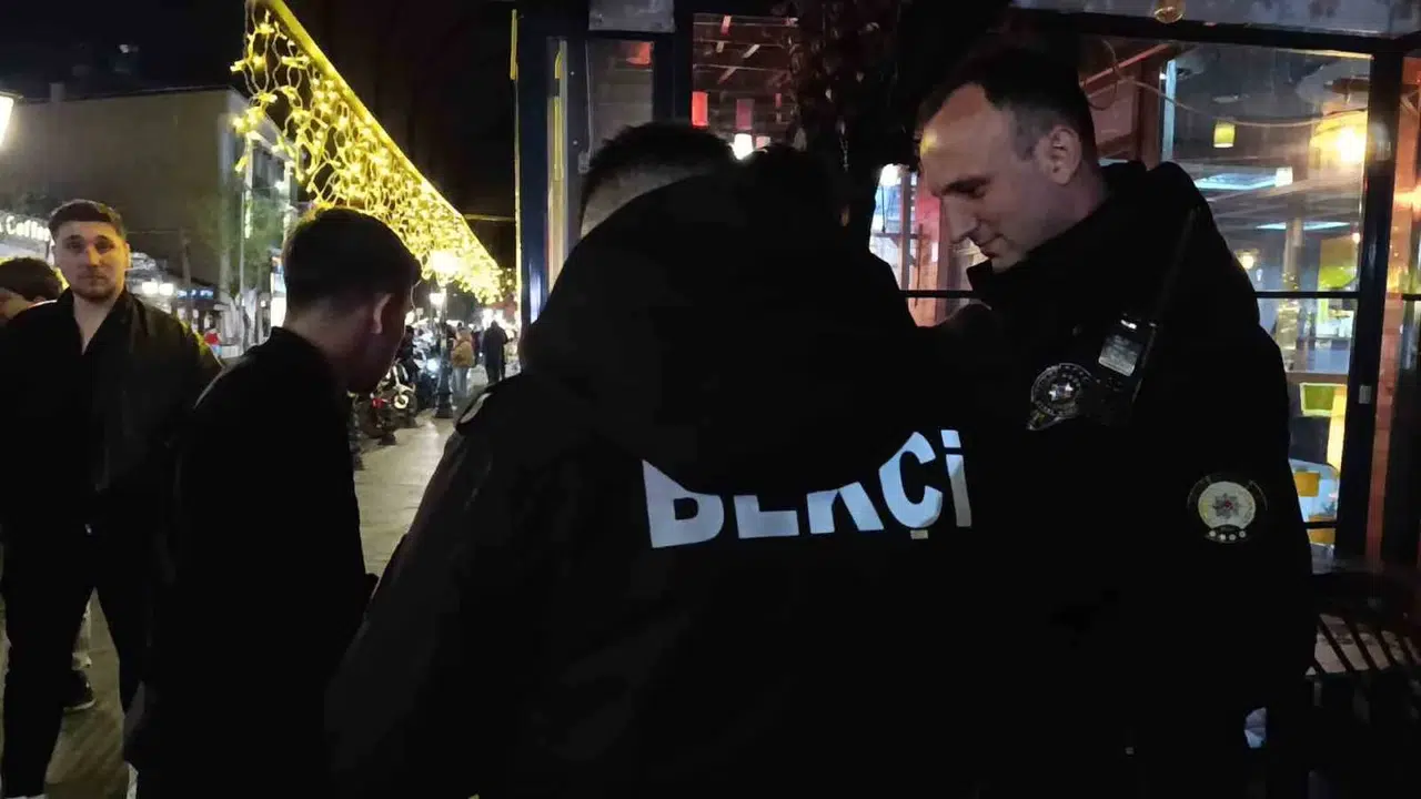 Gece sessizliğinde bekçiler sahaya indi: 187 kişinin kimliği tek tek kontrol edildi