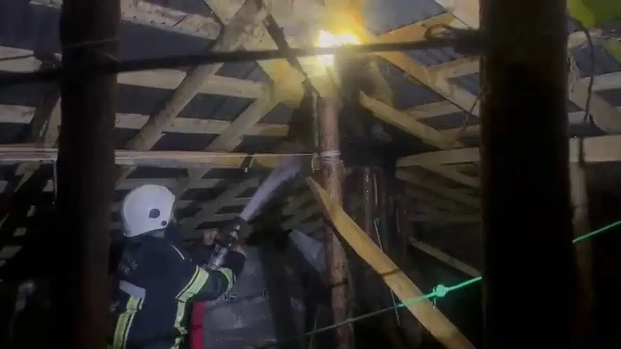 Erzurum’da rüzgar dehşeti: Ev sahibi zamanında müdahale etti, facianın eşiğinden dönüldü