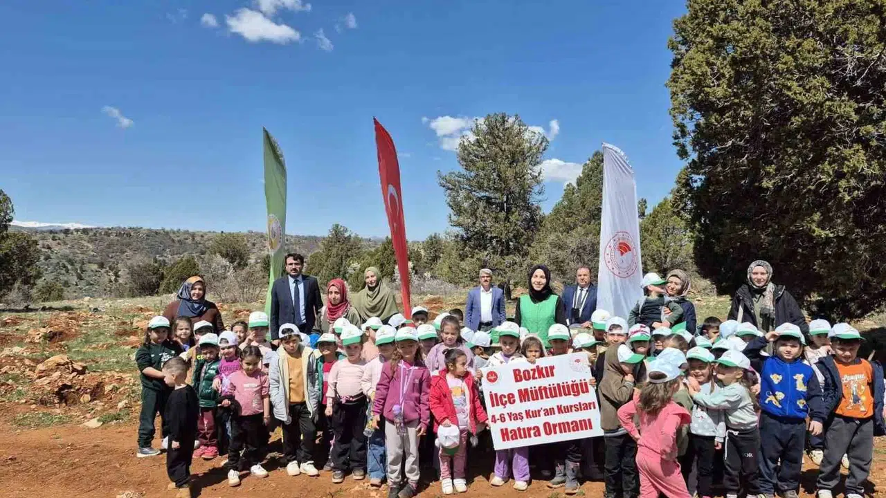 Bozkır’ın minik çevrecileri iş başında: Geleceğe nefes oldular