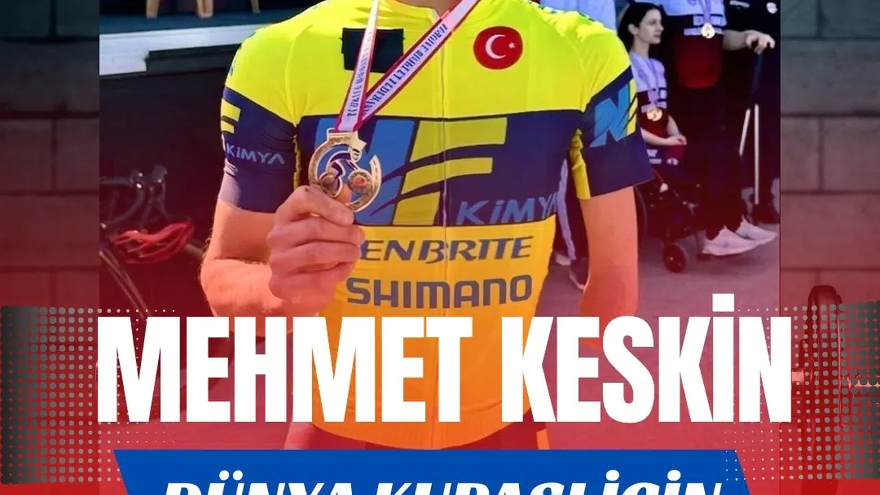 Denizli’nin altın pedalı Avrupa yolcusu: Mehmet Keskin Dünya Kupası’nda zirveye göz dikti