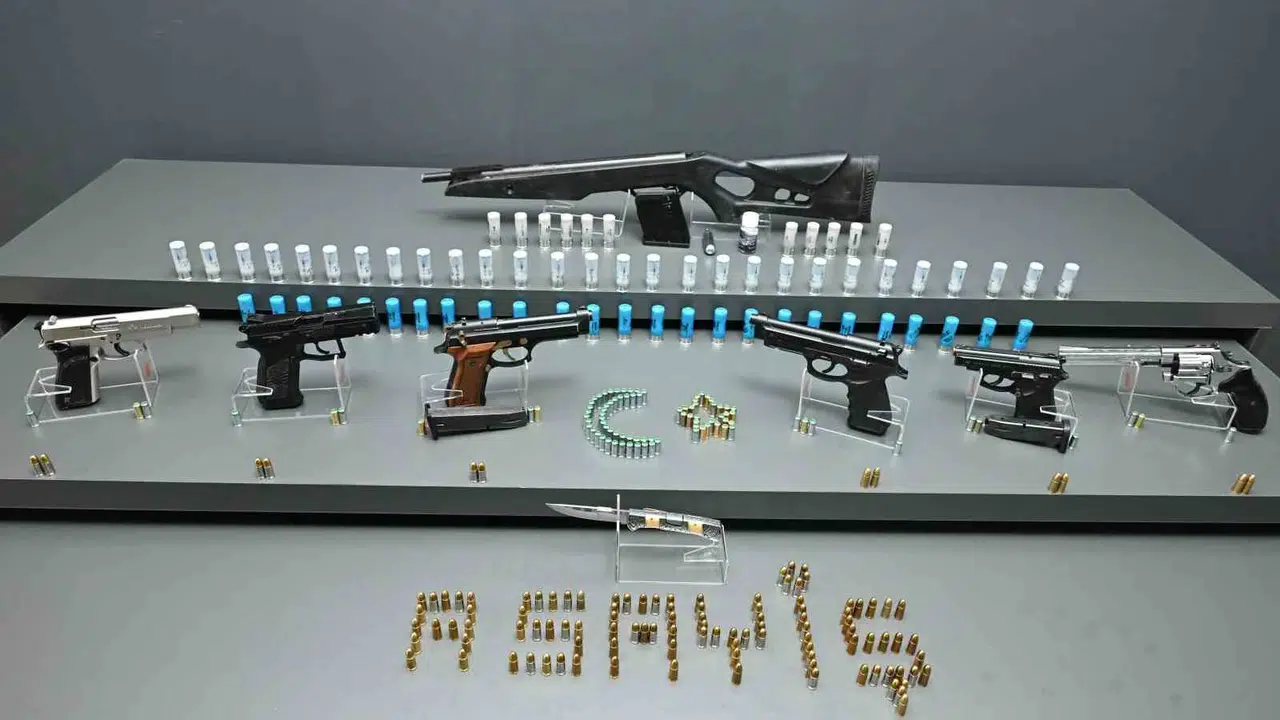 Kırşehir’de şok uygulama: Durdurulan araçtan cephanelik çıktı