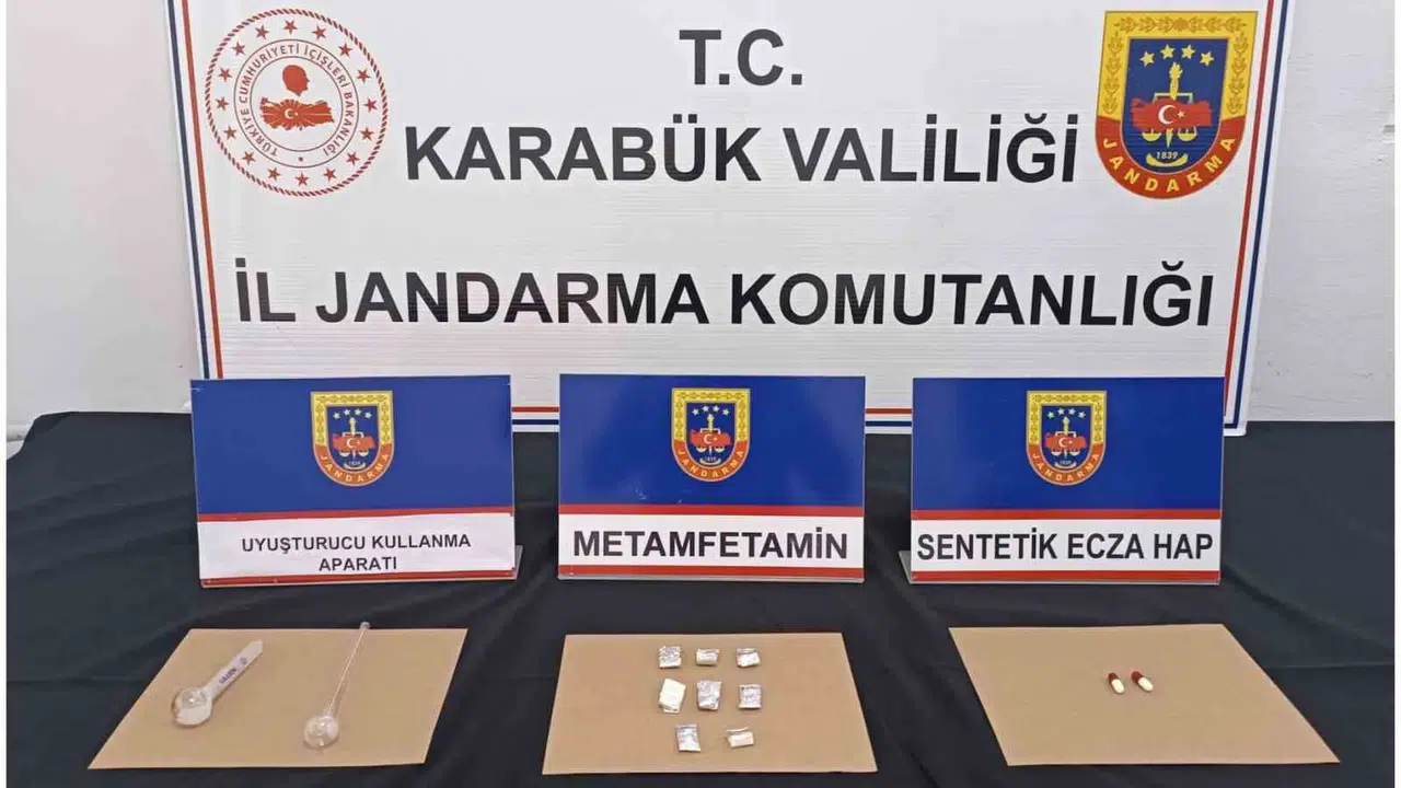 Karabük'te zehir tacirlerine jandarma darbesi: 10 gözaltı