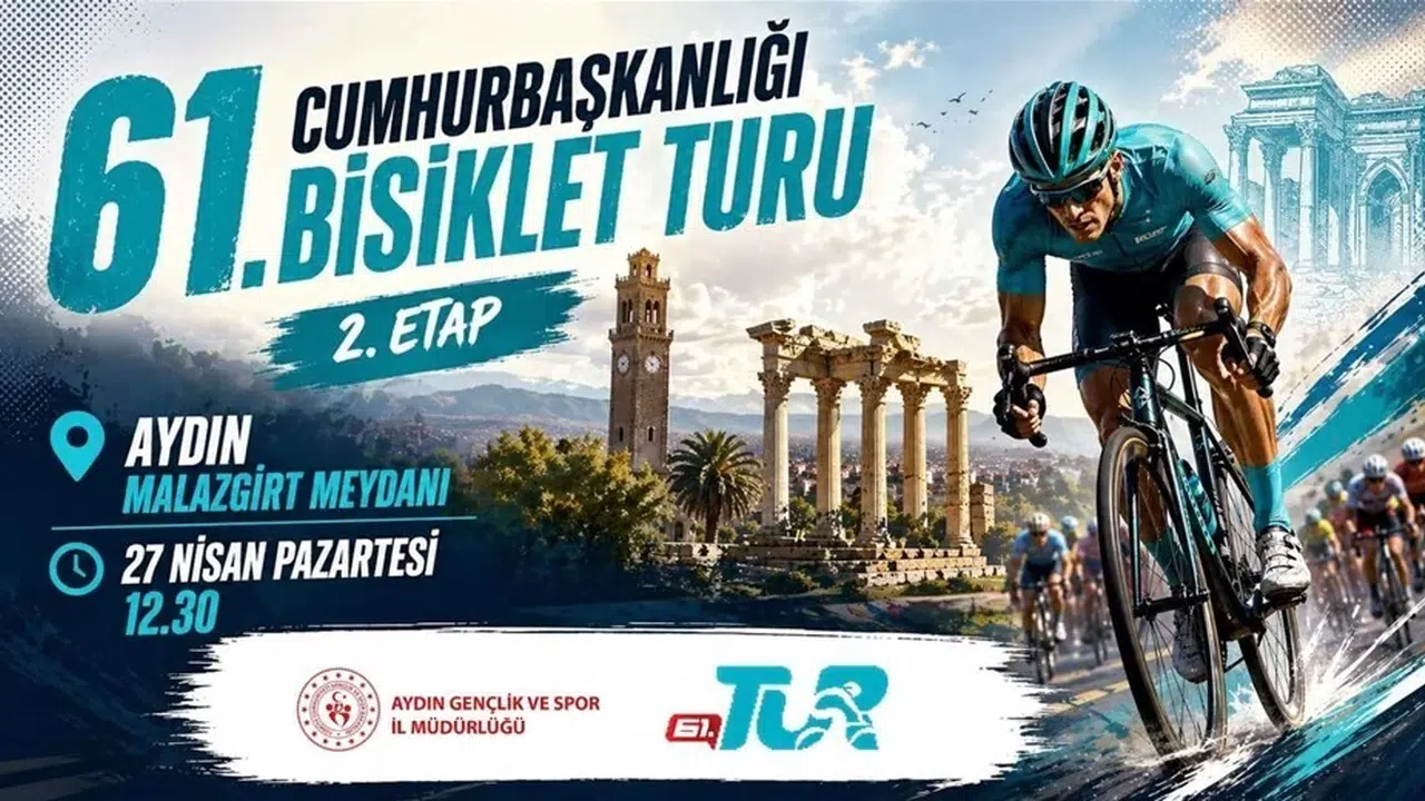 Pedallar Aydın için dönüyor: 61. Cumhurbaşkanlığı Türkiye Bisiklet Turu’nda heyecan dorukta