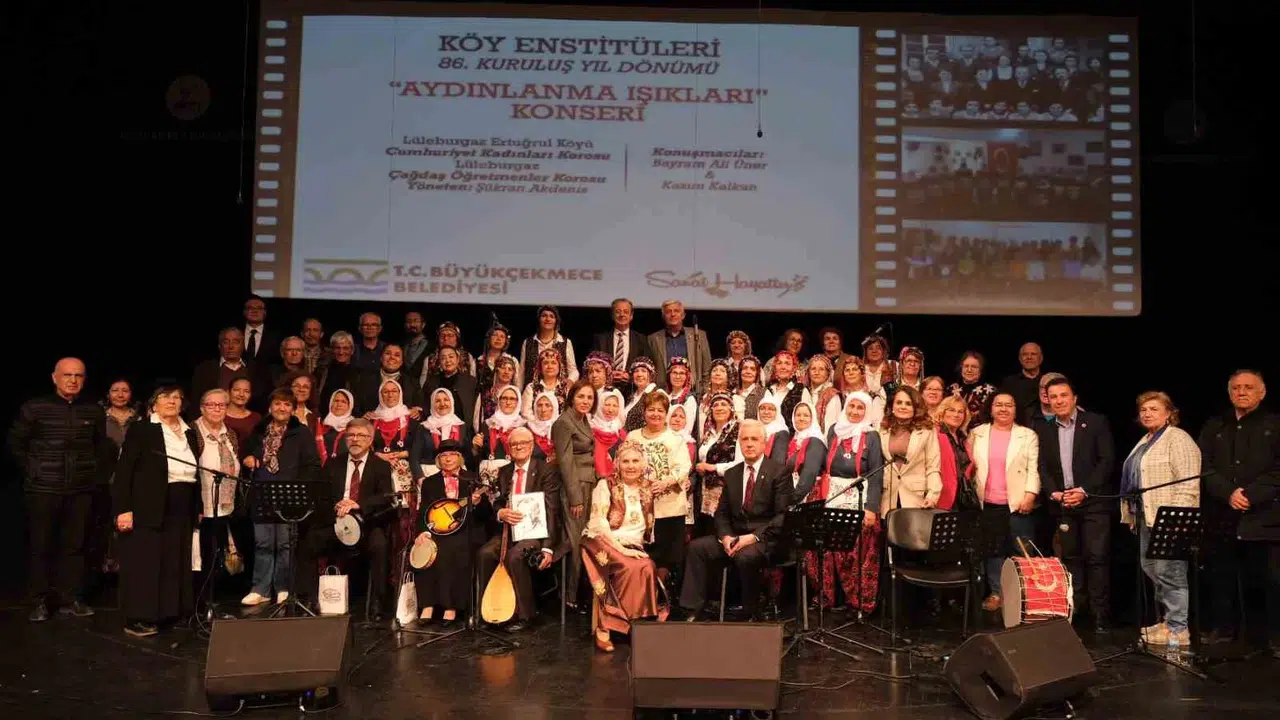 Köy Enstitüleri’nin 86 yıllık meşalesi Büyükçekmece’de yandı: Bir Cumhuriyet öğretmeninin emeği sanatla buluştu