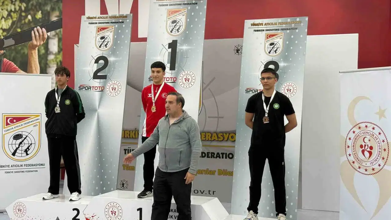 Ankara’da Manisa rüzgarı: Atıcılıkta kürsünün zirvesini kimseye bırakmadılar