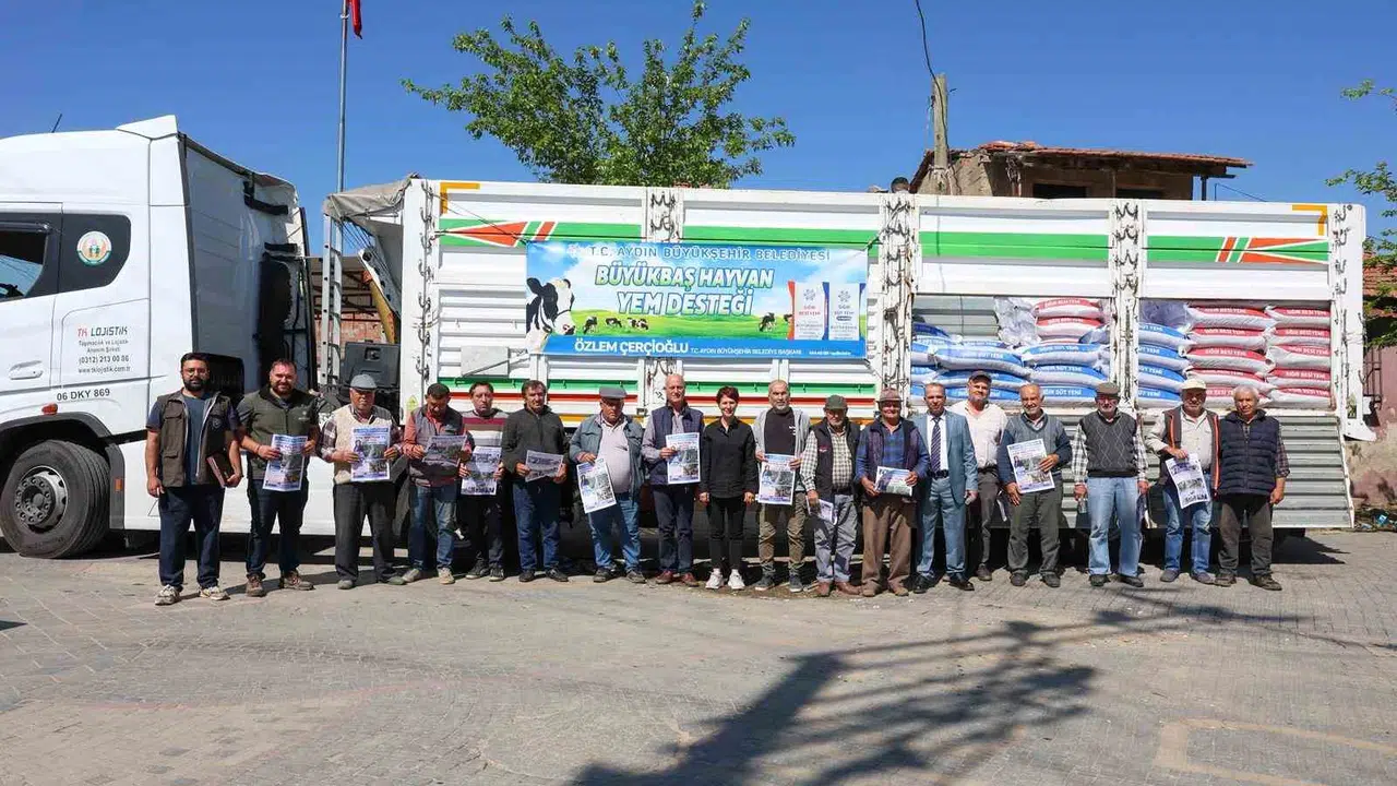 Üreticinin yüzü Germencik’te güldü: Aydın Büyükşehir’den küçük işletmelere can suyu