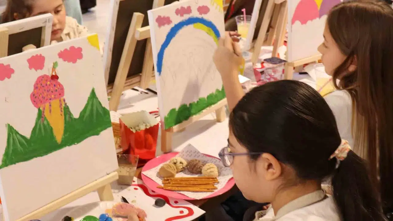 Minik ellerden dev hayaller: Coşkunöz Holding’in sanat şenliğinde renkli buluşma