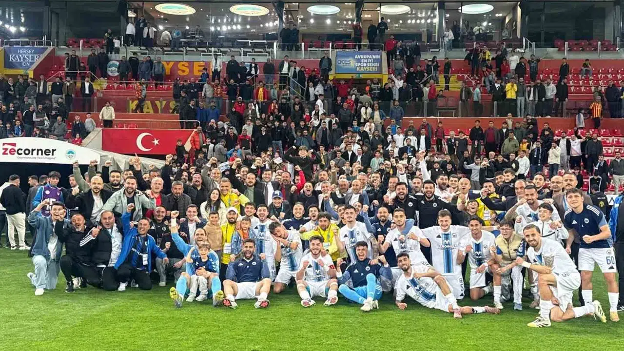 Erciyes 38 FK'da şampiyonluk ateşi: 270 dakika sonra kupa gelecek