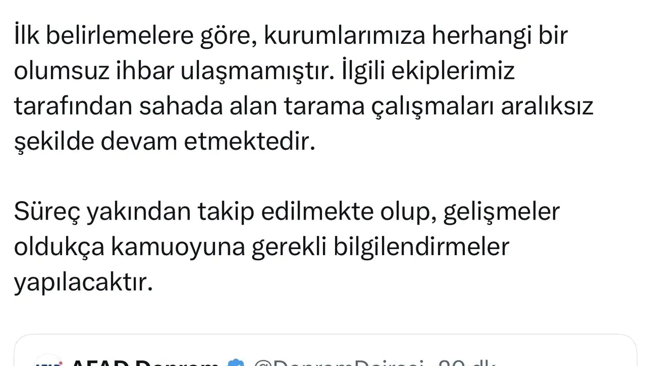 Ağrı’da korkutan sarsıntı: Patnos sallandı