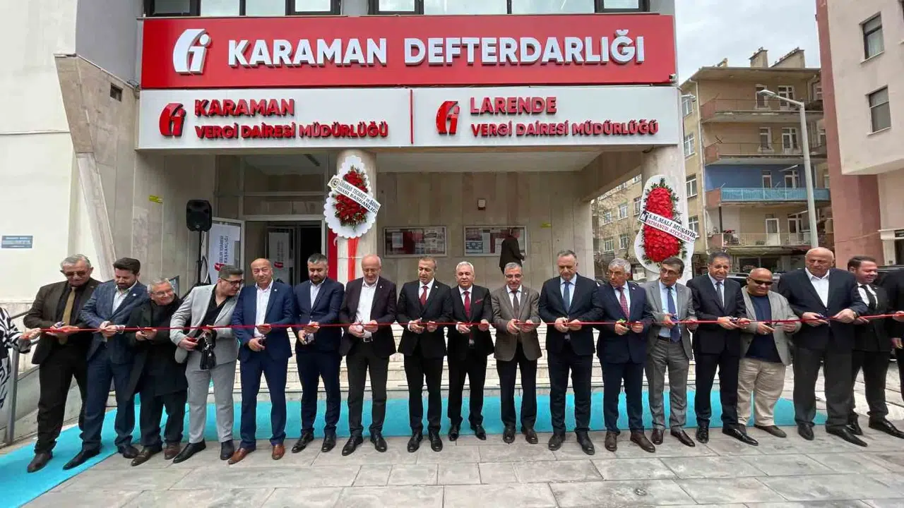 Karaman’da vergi işlemlerine yeni soluk: Larende Vergi Dairesi kapılarını açtı