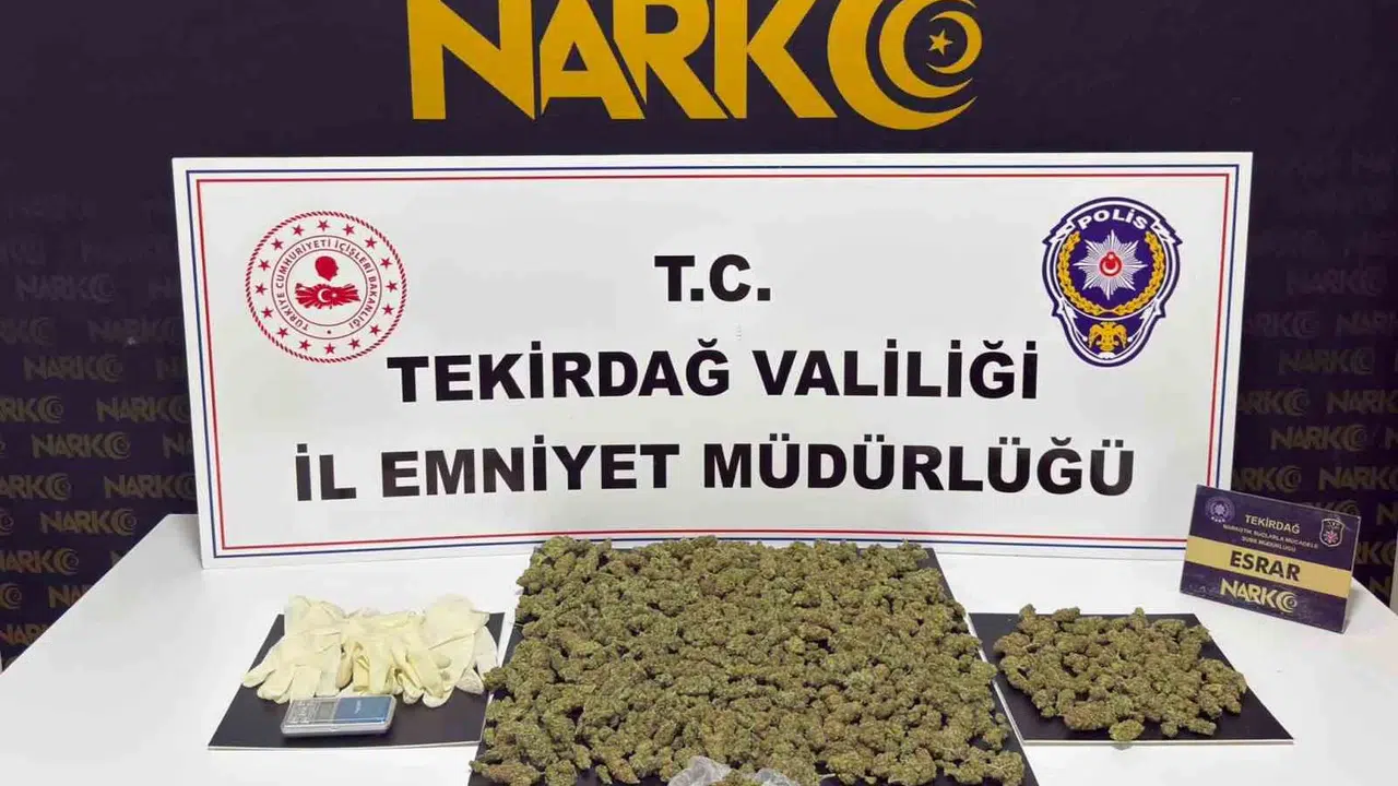 Tekirdağ’da zehir tacirlerine ağır darbe: 146 operasyonda 15 tutuklama