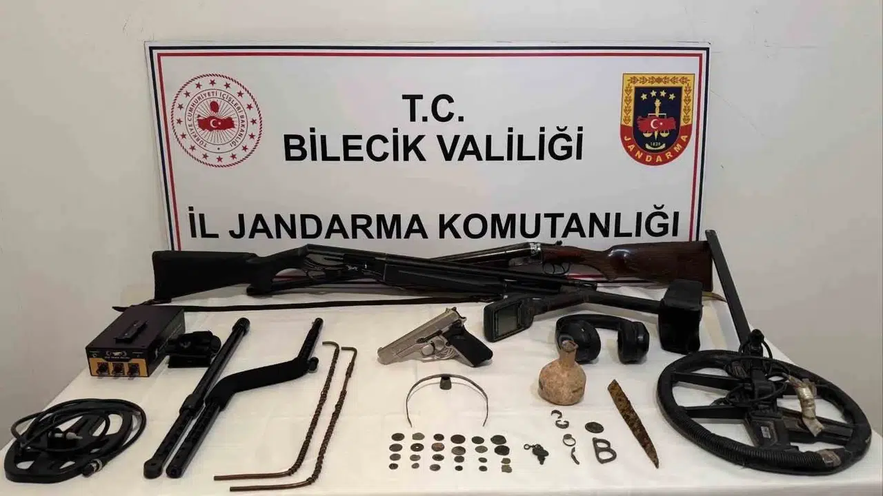 Söğüt’te Anadolu Mirası operasyonu: Tarihi eser kaçakçılarına jandarma baskını