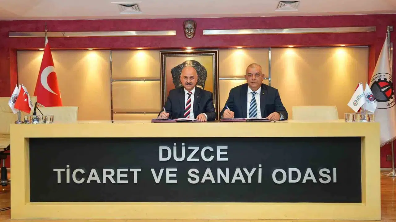 Düzce'de eğitim ve sanayi el ele: Öğrenciler iş dünyasına sahadan hazırlanacak
