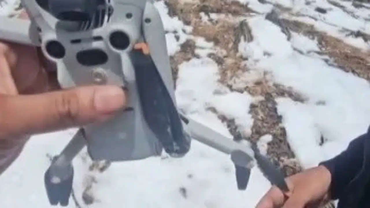 Gökyüzünün hakimi drone'u avladı: Dağın zirvesinde 4 saatlik zorlu kurtarma operasyonu