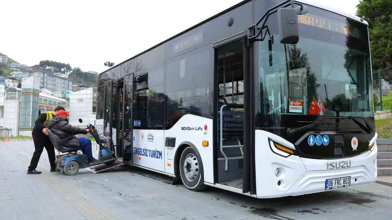 Samsun’da engelleri kaldıran yolculuk başladı: Şehri keşfetmek artık çok daha kolay