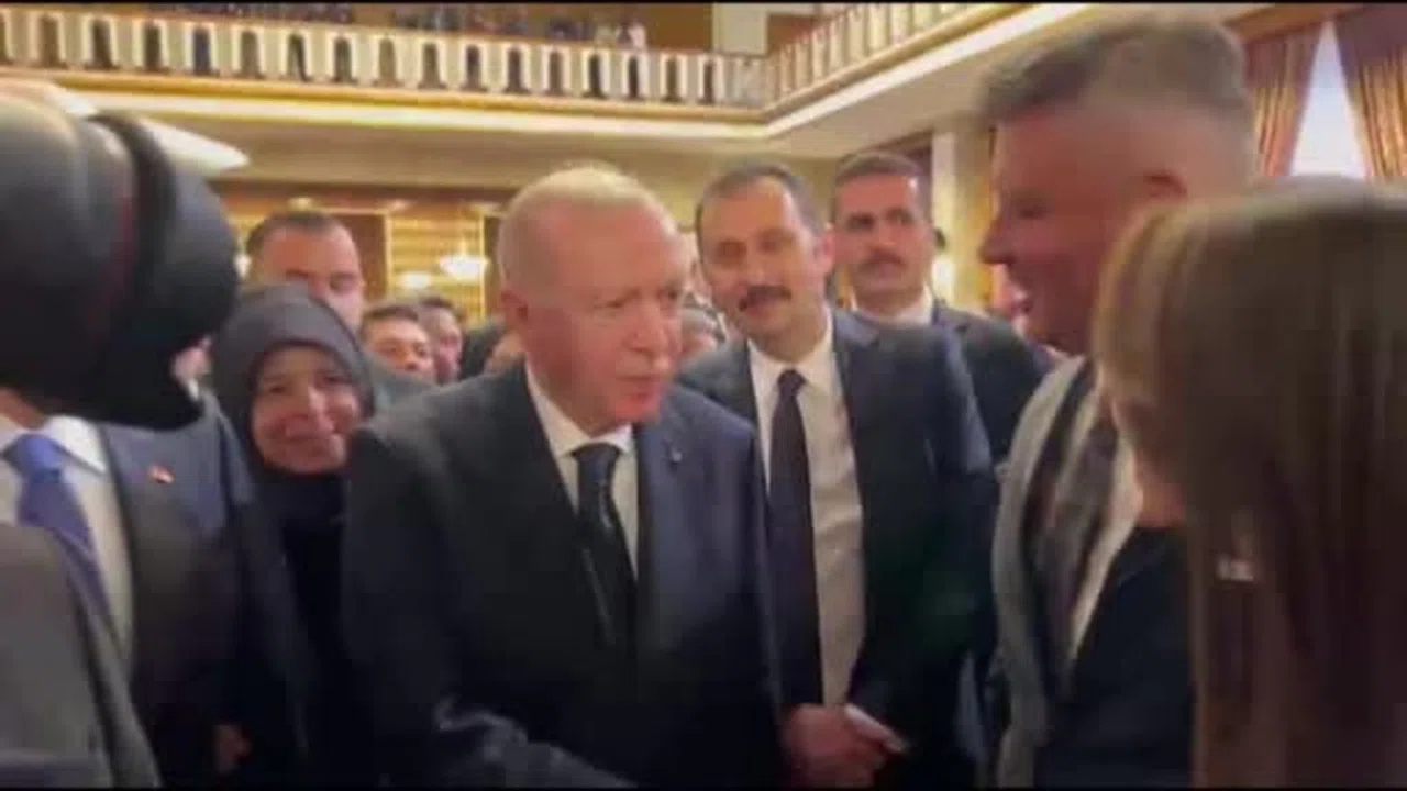 Cumhurbaşkanı Erdoğan, Fenerbahçe Başkanı Saran’la bir araya geldi