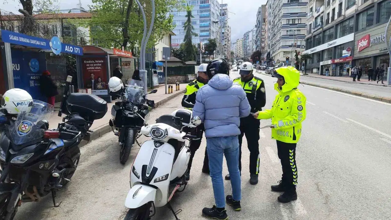 Samsun’da trafik seferberliği: Gençlere hayat kurtaran ders