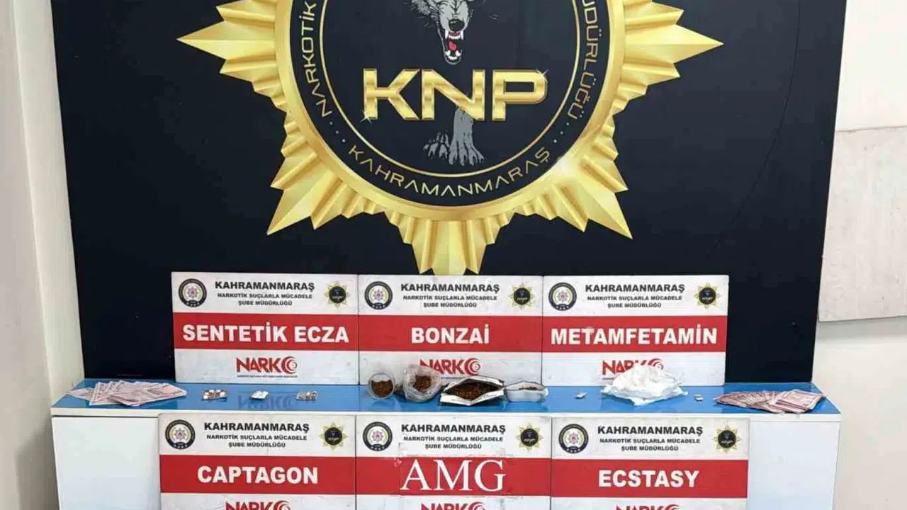 Zehir tacirlerine Kahramanmaraş’ta geçit yok: Narkotik operasyonunda 3 kişi demir parmaklıklar ardında