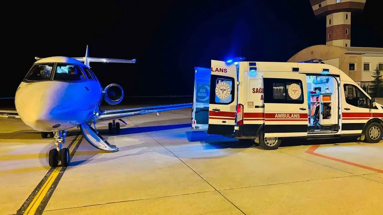 Minik Yusuf için zamanla yarış: Ağrı’dan Ankara’ya acil hava köprüsü