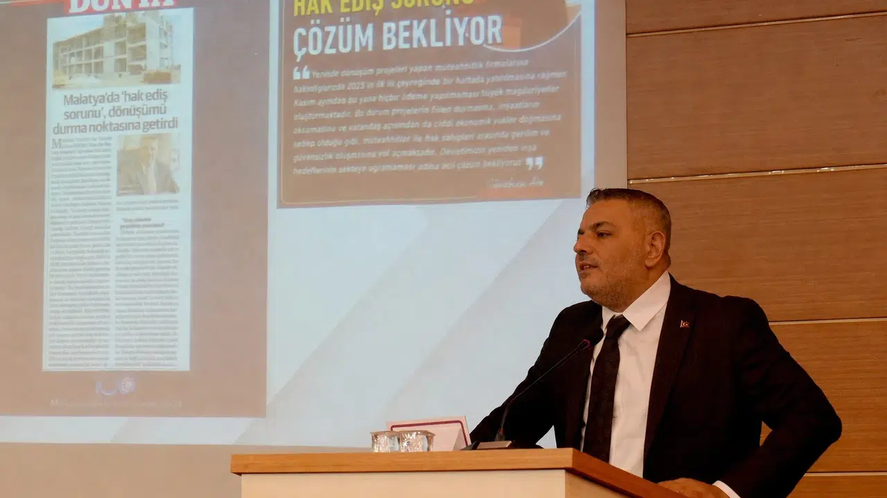 Malatya’da inşaatlar durma noktasında: Başkan Sadıkoğlu’ndan bayram öncesi ödeme çağrısı