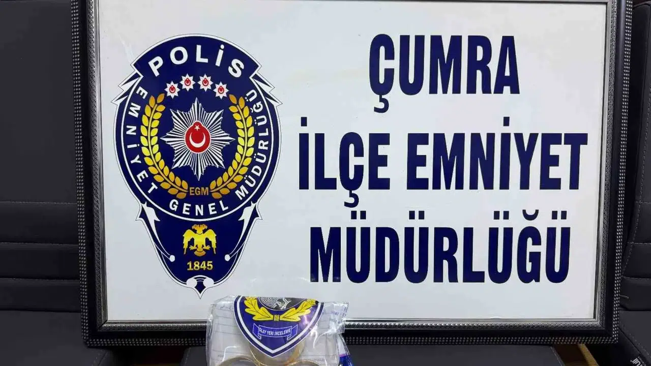 Çumra'da çarşı karıştıran hırsızın sonu cezaevi oldu