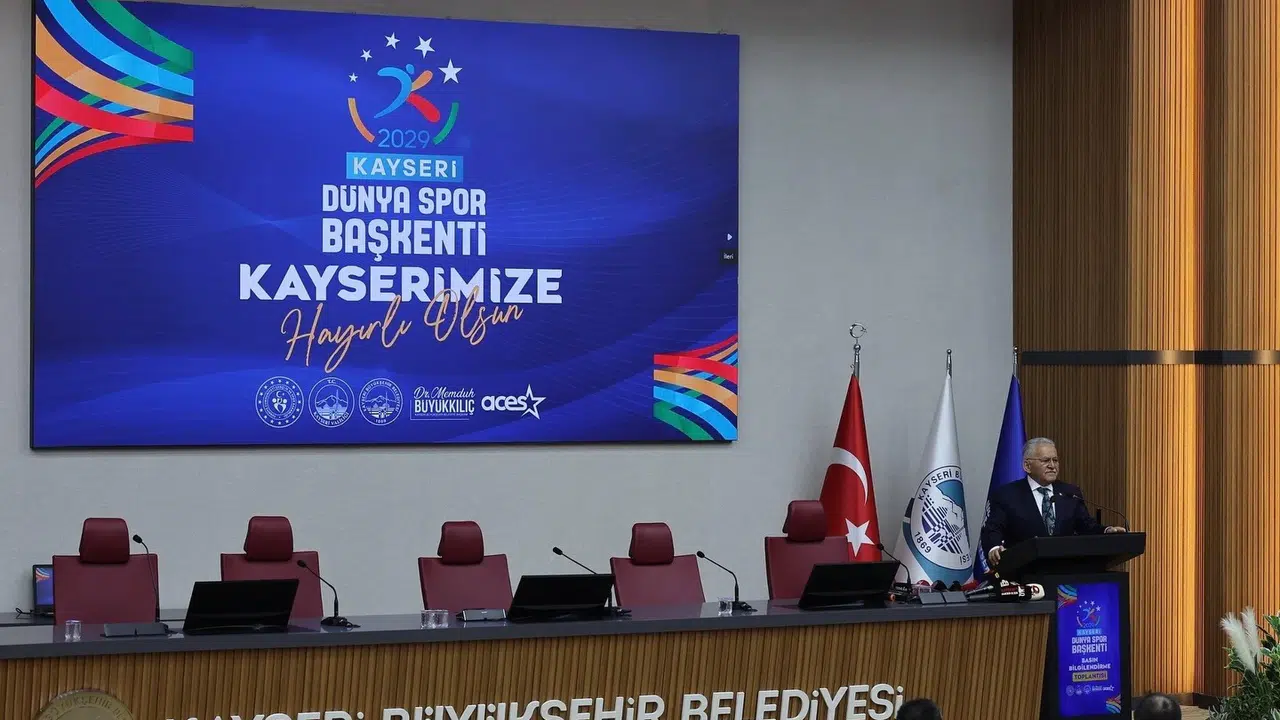 Kayseri’ye dev unvan: Dünya sporunun yeni merkezi oldu