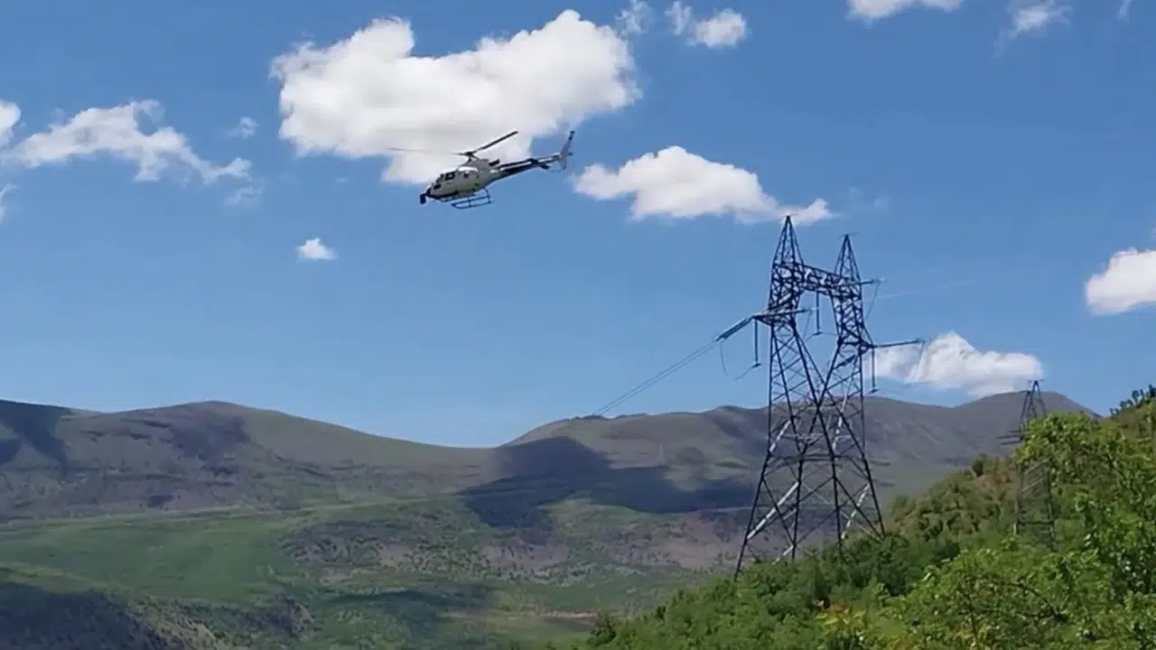 Elektrik kesintisine son: Karakaya Barajı’nda gökyüzünden müdahale dönemi