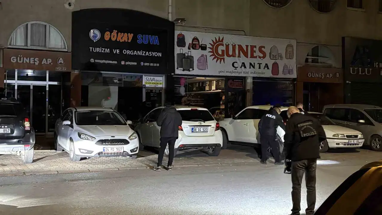 Kayseri’de gece yarısı dehşeti: İş yerine 11 el ateş açıldı
