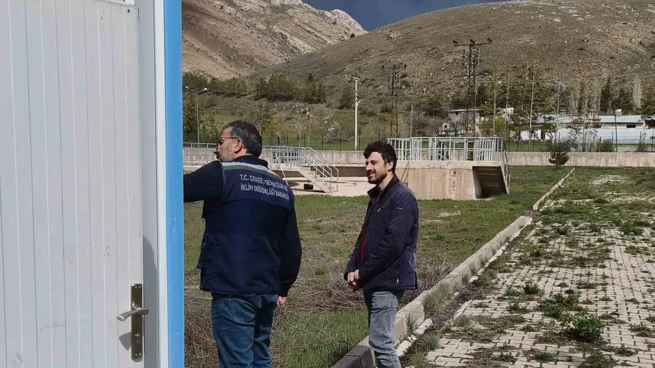 Bayburt’ta çevreci denetim: Atık su tesisi mercek altına alındı