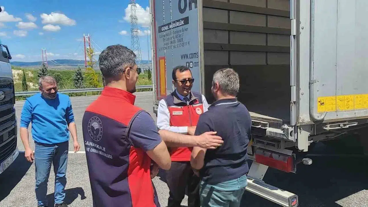 Kurban Bayramı öncesi Çanakkale'de sıkı takip: Köprüde veteriner hekimler nöbette