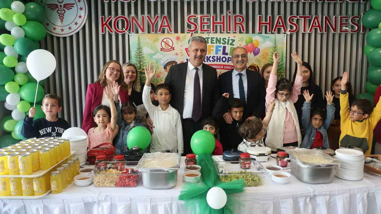 Glütensiz bir yaşam için el ele: Konya’da çölyak farkındalığı zirve yaptı