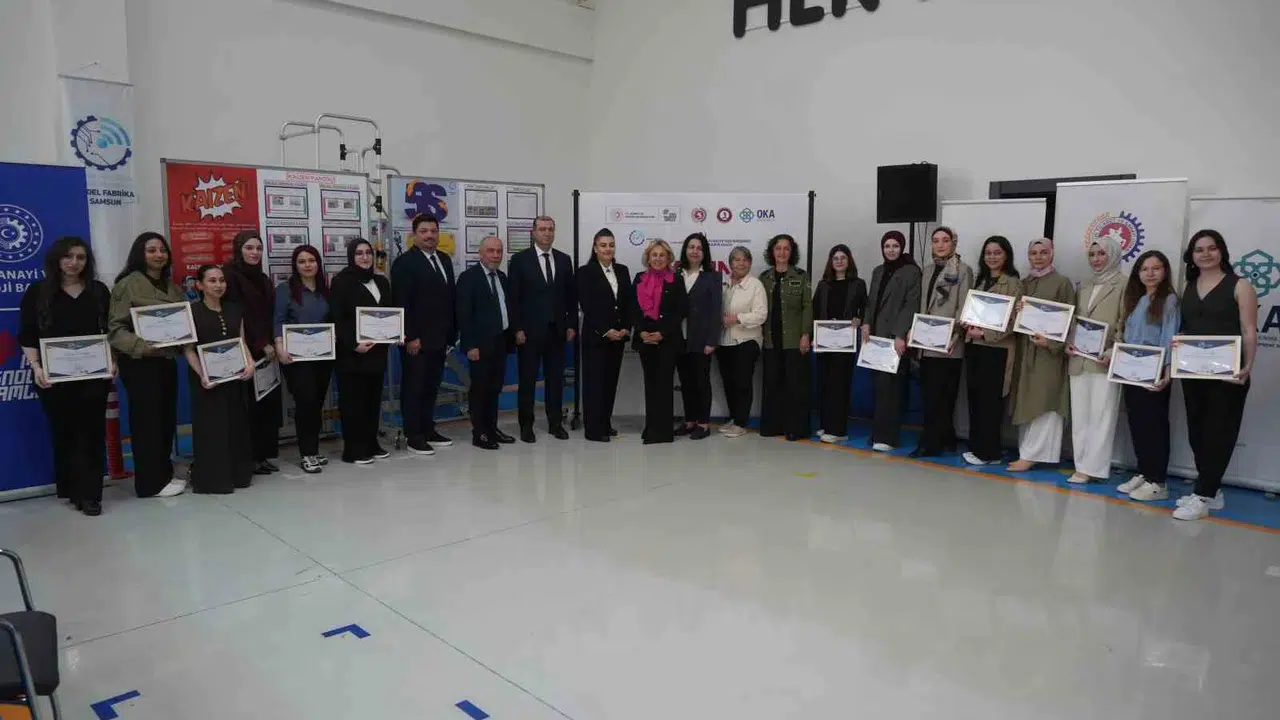 Samsun sanayisinde kadın imzası: Mühendisler sahaya inmeye hazır