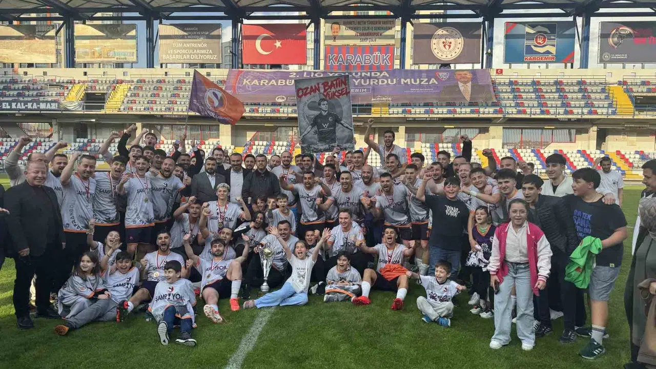 Safranboluspor’da şampiyonluk coşkusu: İki yıllık hasret sona erdi