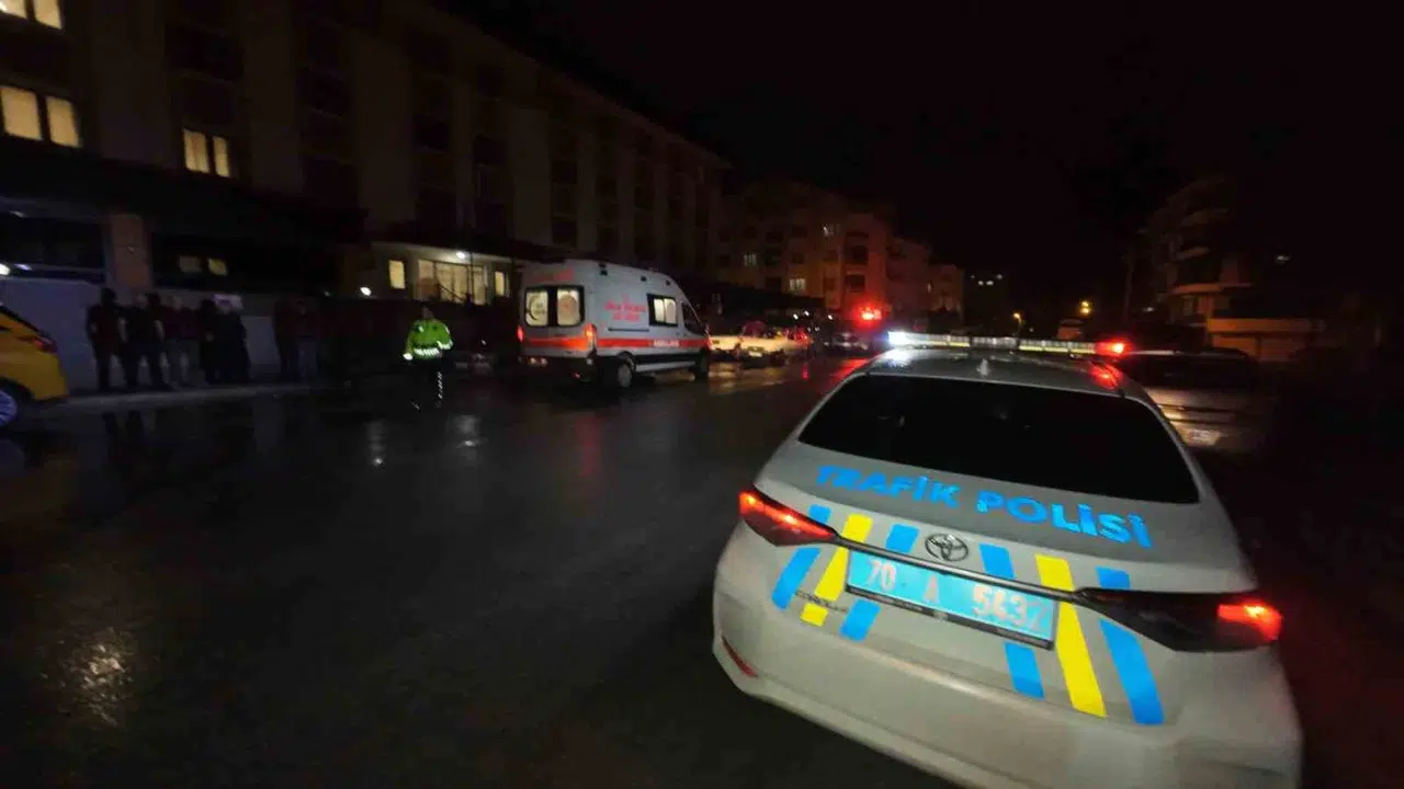 Karaman’da geceyi aydınlatan kaza: 81 yaşındaki yaya ölümden döndü