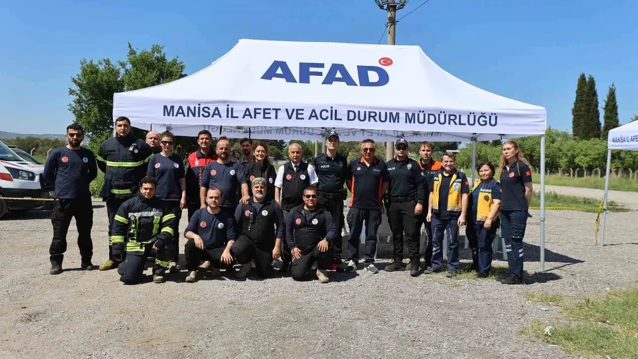 Alaşehir’de nefes kesen tatbikat: YUKUT ekipleri tam not aldı