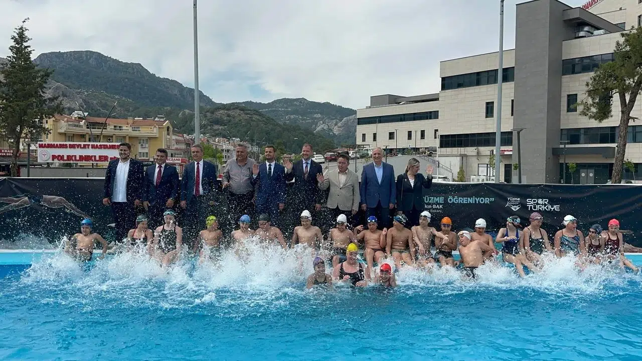 Marmaris’te havuz krizi sona erdi: Genç sporcular 19 Mayıs’ta suya kavuştu
