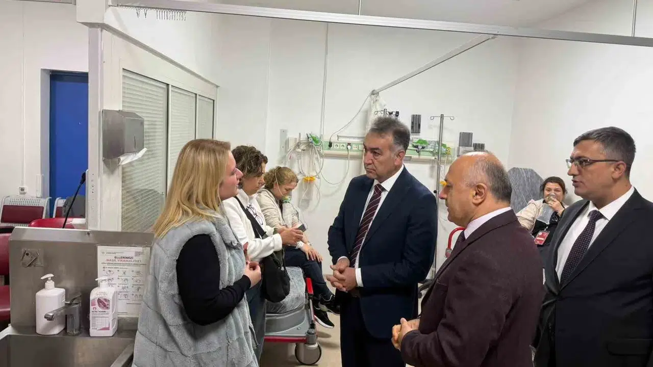 Safranbolu'da korku dolu sabah: Şehit ailelerini taşıyan otelde sızıntı paniği