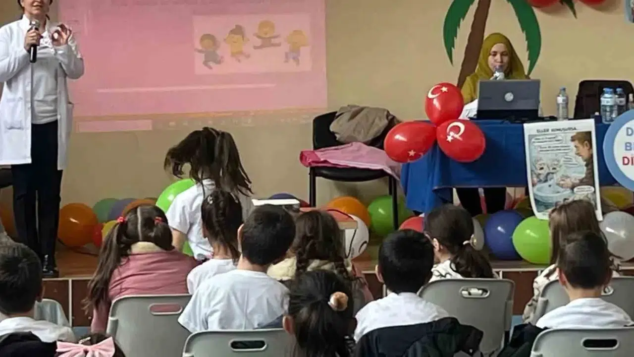 Minik ellerde büyük değişim: Bayburtlu öğrenciler sağlıklı yaşama adım attı