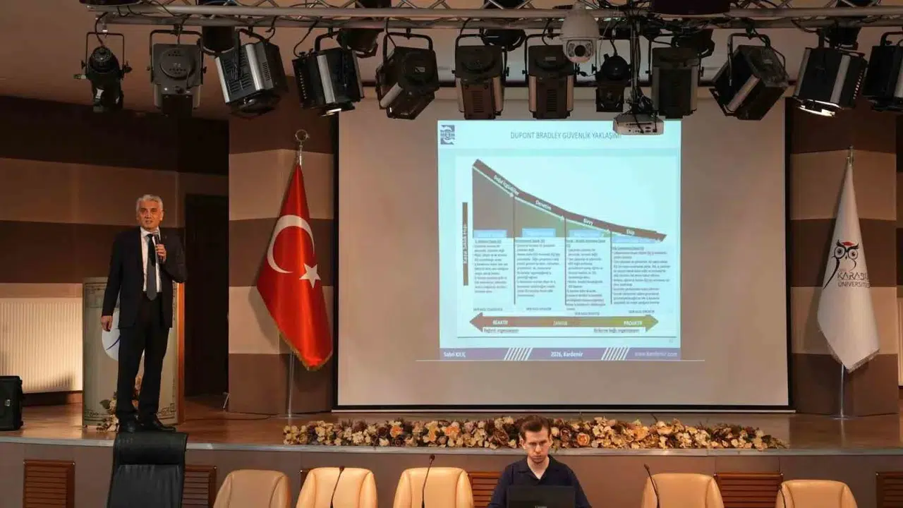 İş güvenliğini sadece mevzuat değil bir yaşam biçimi olarak görüyorlar: KBÜ'de dev buluşma