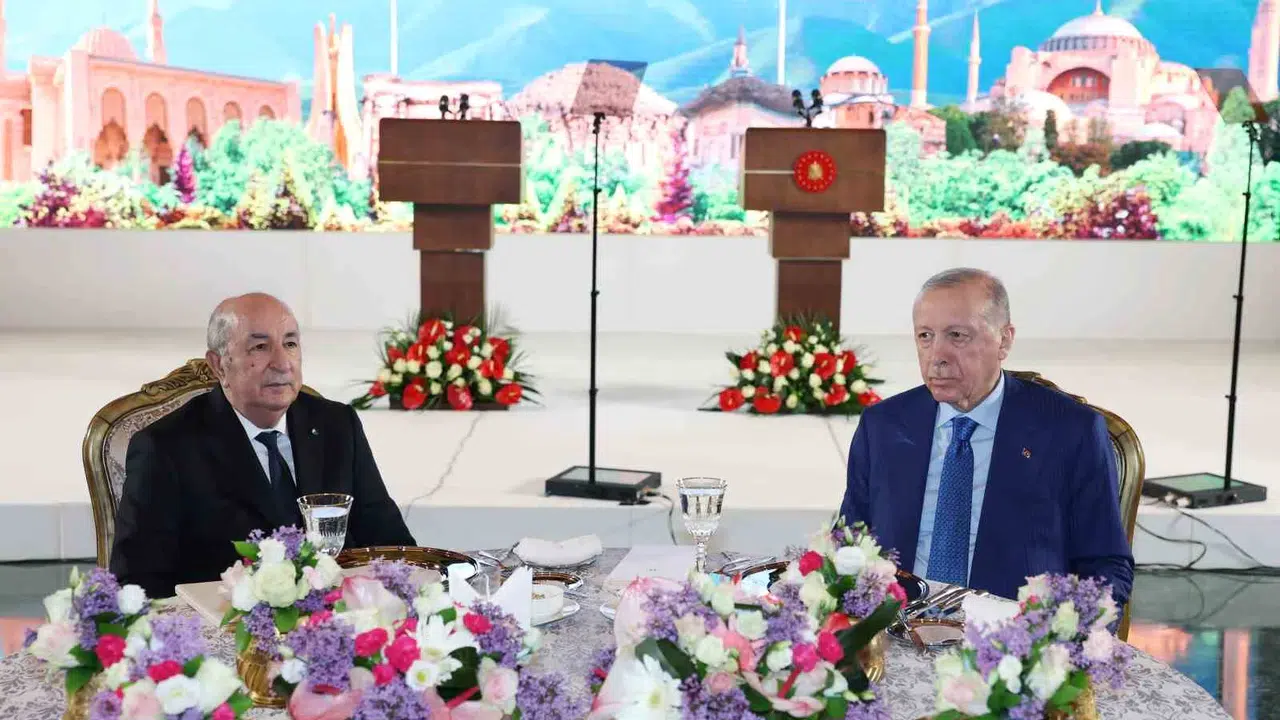 Ankara’da tarihi gün: Erdoğan’dan Cezayir lideri Tebbun’a en üst düzey onur nişanı