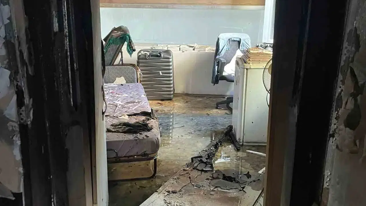 Bodrum’da korkutan alevler: İş yerinin üzerindeki daire küle döndü