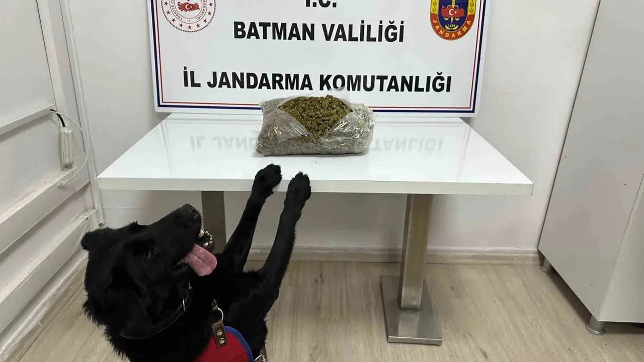 Batman’da ticari takside zehir operasyonu: Yolcunun telaşı ele verdi