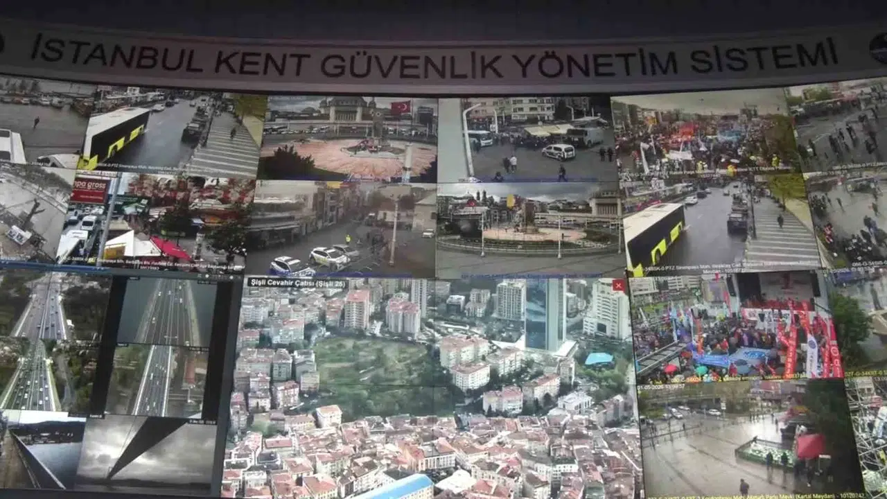 İstanbul 1 Mayıs’a dev gözlerle giriyor: 35 bin kamera devrede