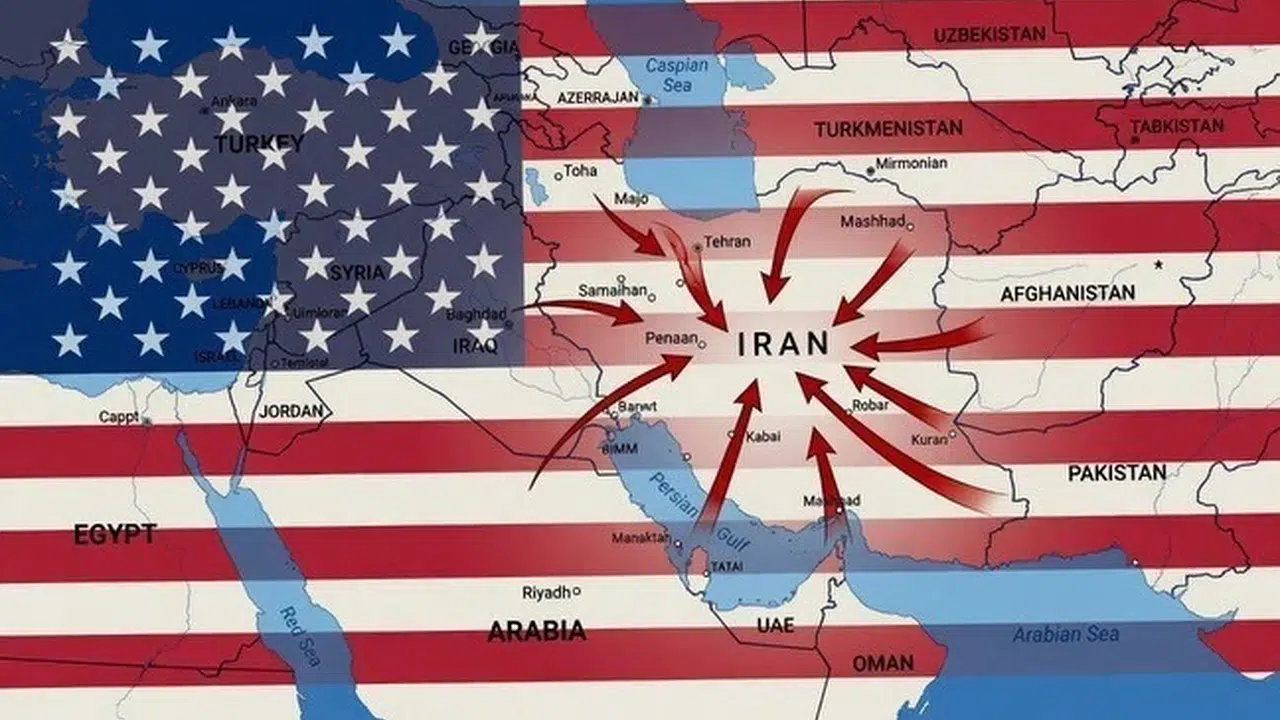 Trump’tan Tahran’a dijital gözdağı: Harita üzerinden mesaj verdi