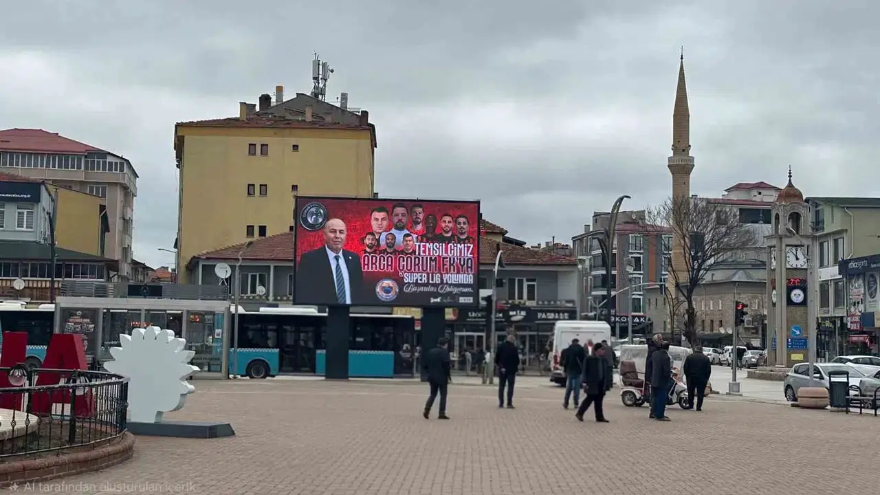Alaca’da dev ekran mesaisi: Çorum FK’nın kader maçı meydanda izlenecek