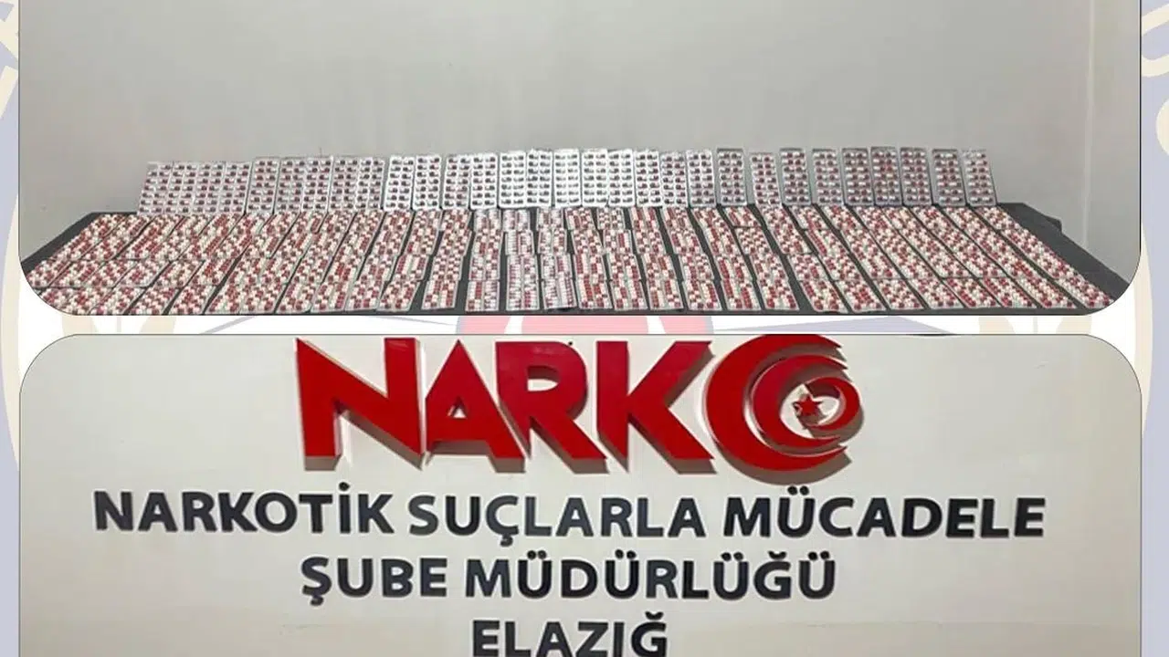 Elazığ’da zehir tacirlerine geçit yok: Binlerce hapla yakalandılar