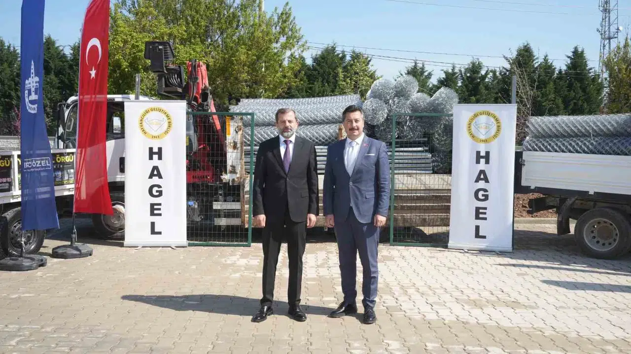 Yenişehir’in bereketli topraklarına HAGEL dopingi: Üreticinin yüzü gülüyor