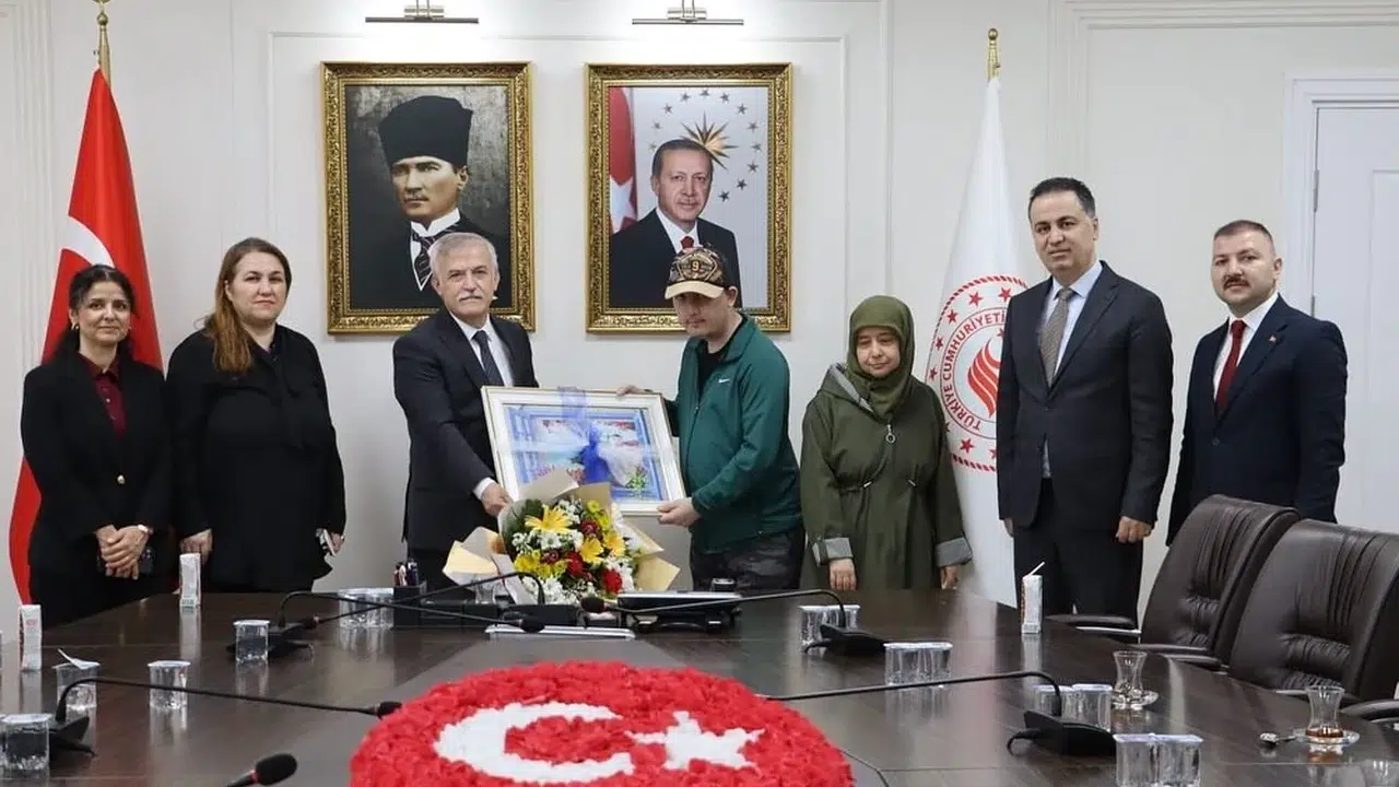 Vali Yardımcısı Balcı’nın konukları el emeği göz nuru eserlerini sergiledi