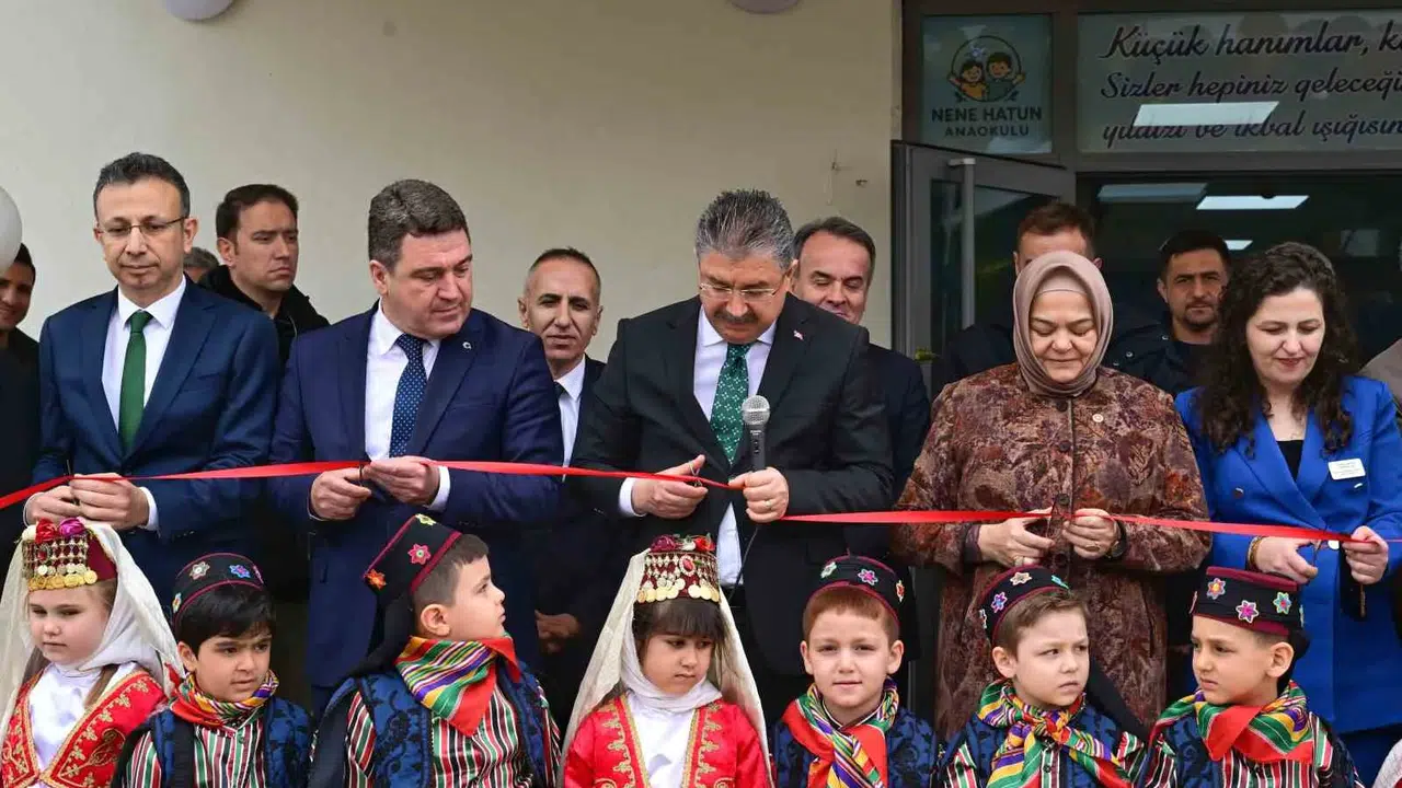 Eskişehir’in minikleri için yeni yuva: Nene Hatun Anaokulu kapılarını açtı